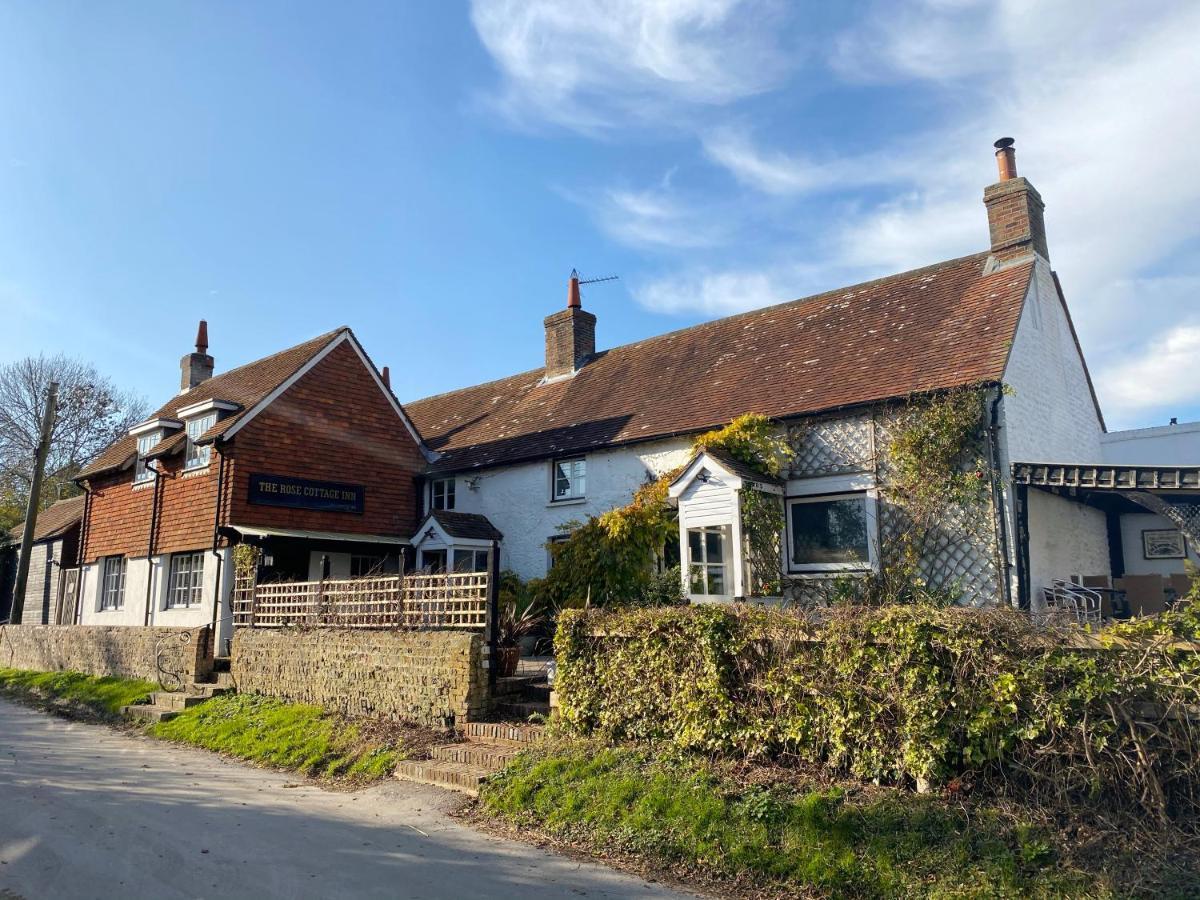 The Rose Cottage Inn Selmeston Bagian luar foto